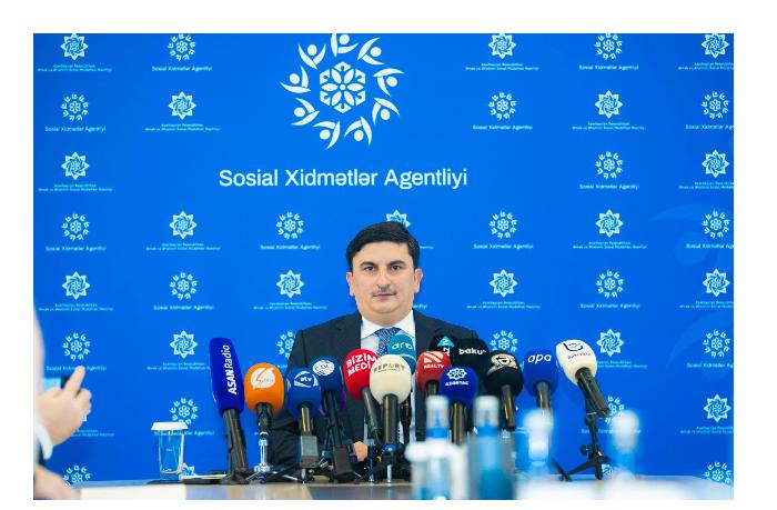 Sosial Xidmətlər Agentliyində mətbuat konfransı keçirilib.