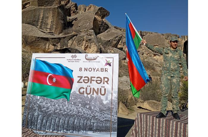 Qobustan Dövlət Tarix-Bədii Qoruğunda "Zəfər"gününə həsr edilmiş tədbir keçirildi. 