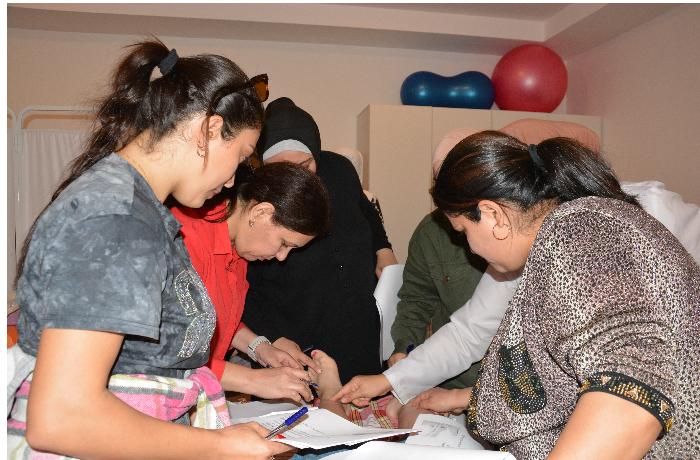 “Pediatriyada Refleksoterapiya” layihəsi çərçivəsində 10 təlim uğurla həyata keçirilib